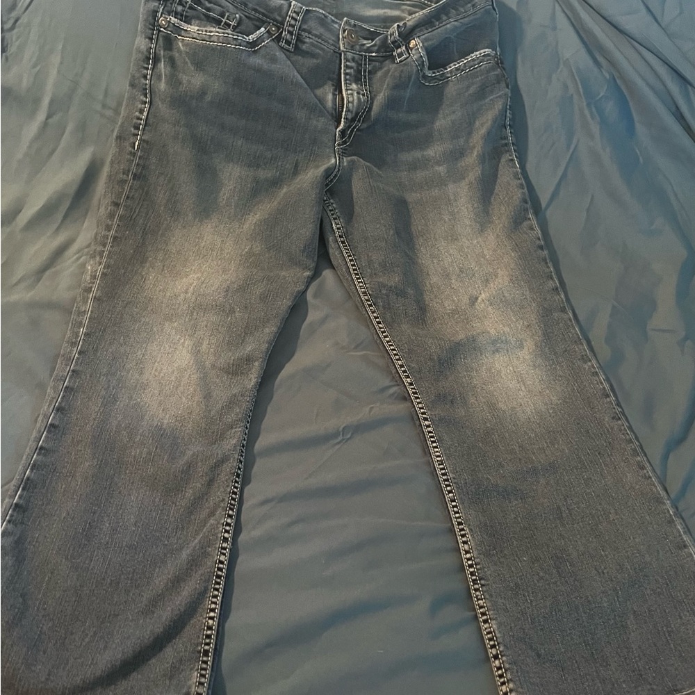 Silver Jeans cropped jeans Santorini